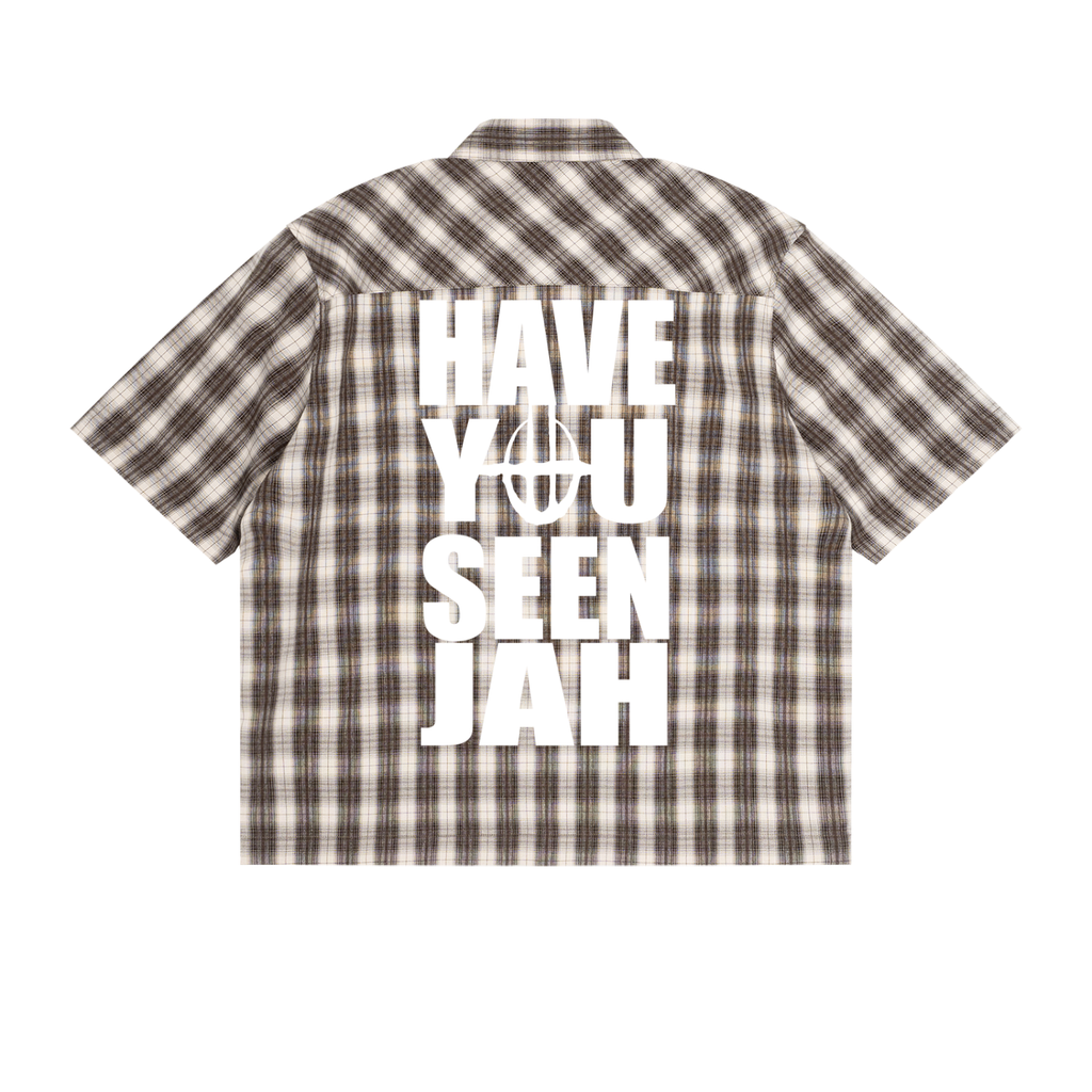 Have You Seen Jah Boxy Plaid Shirt