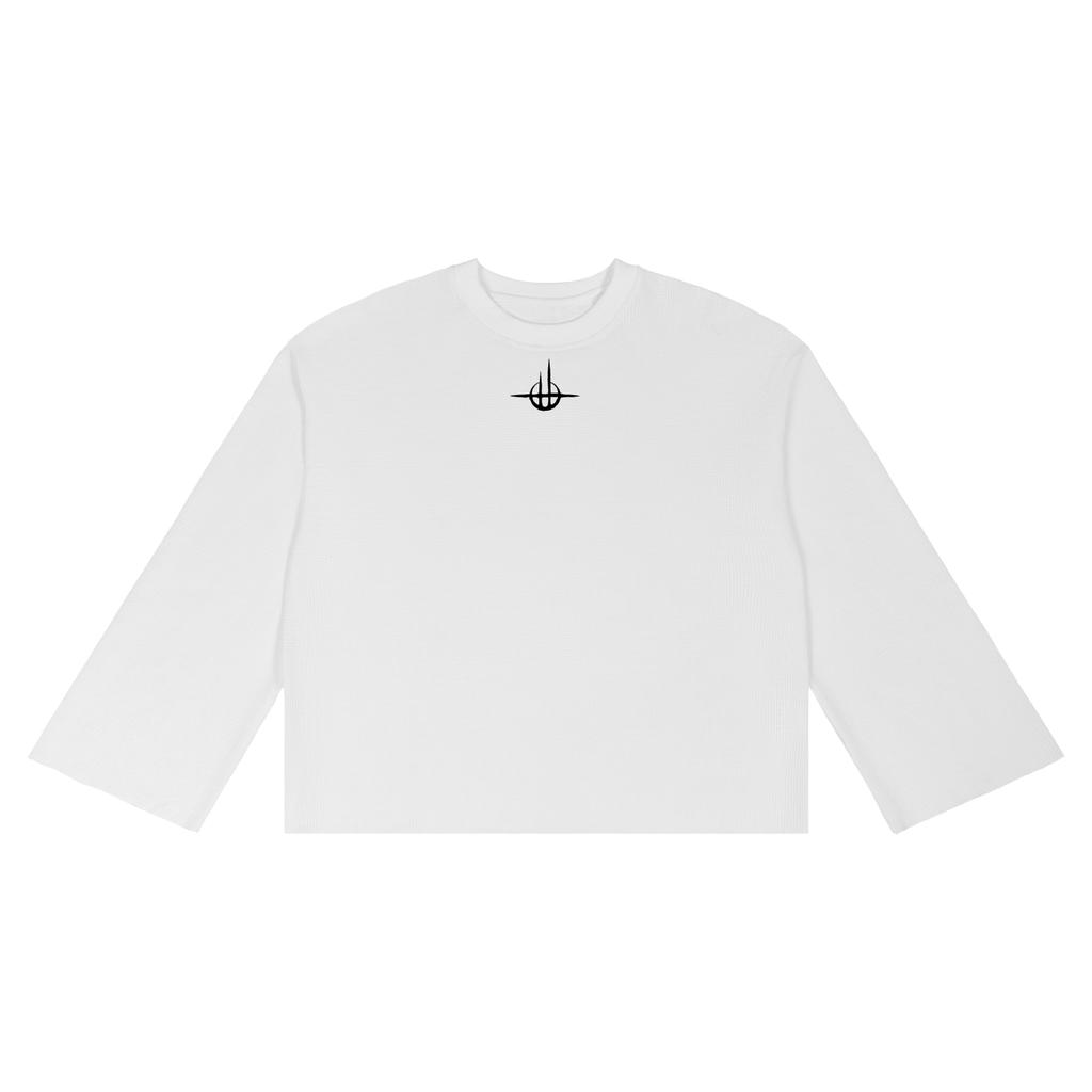 On Jah Ambigram Over Long Sleeve