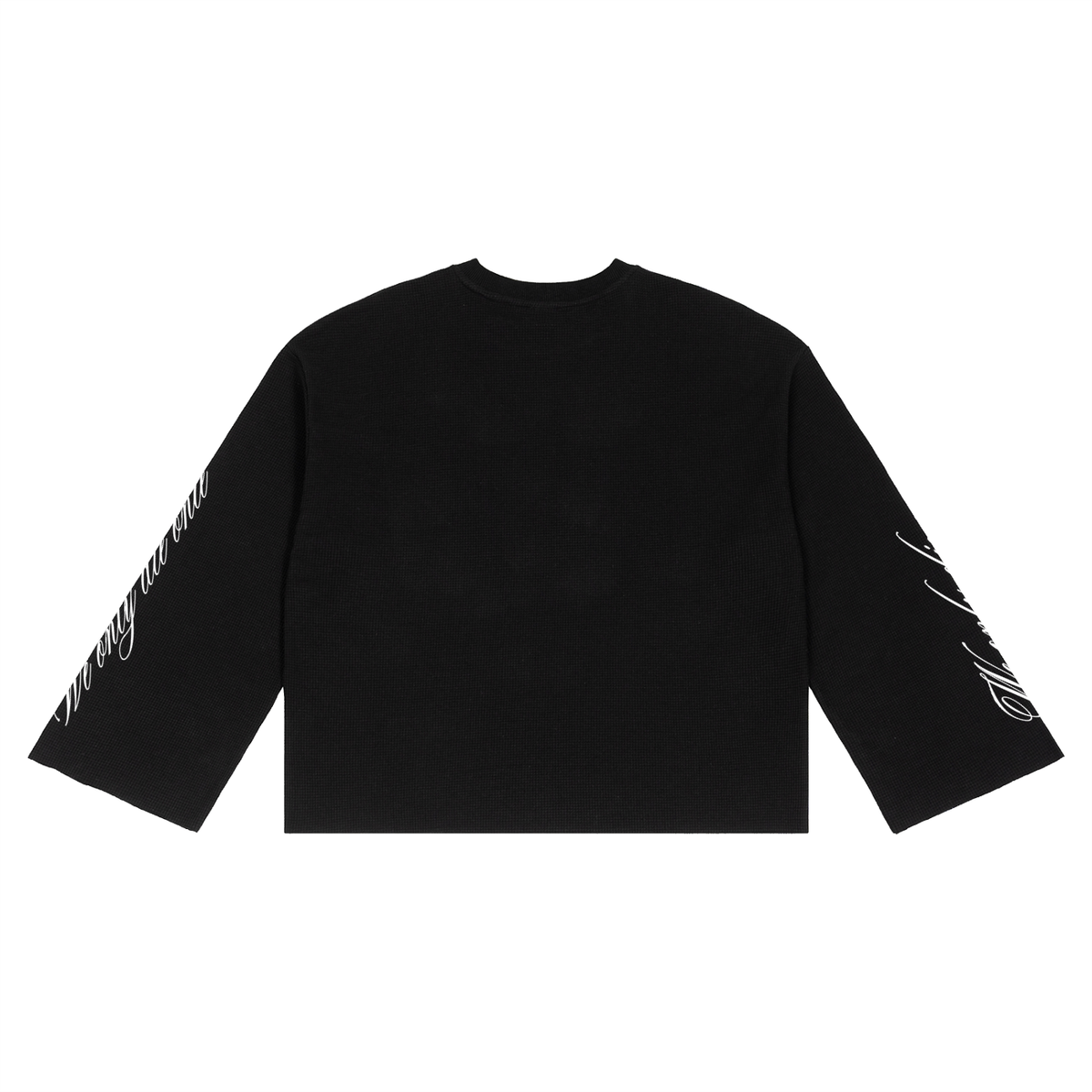 "We Only Die Once" Over Long Sleeve