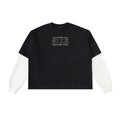 On Jah Box Logo Layered Long Sleeve
