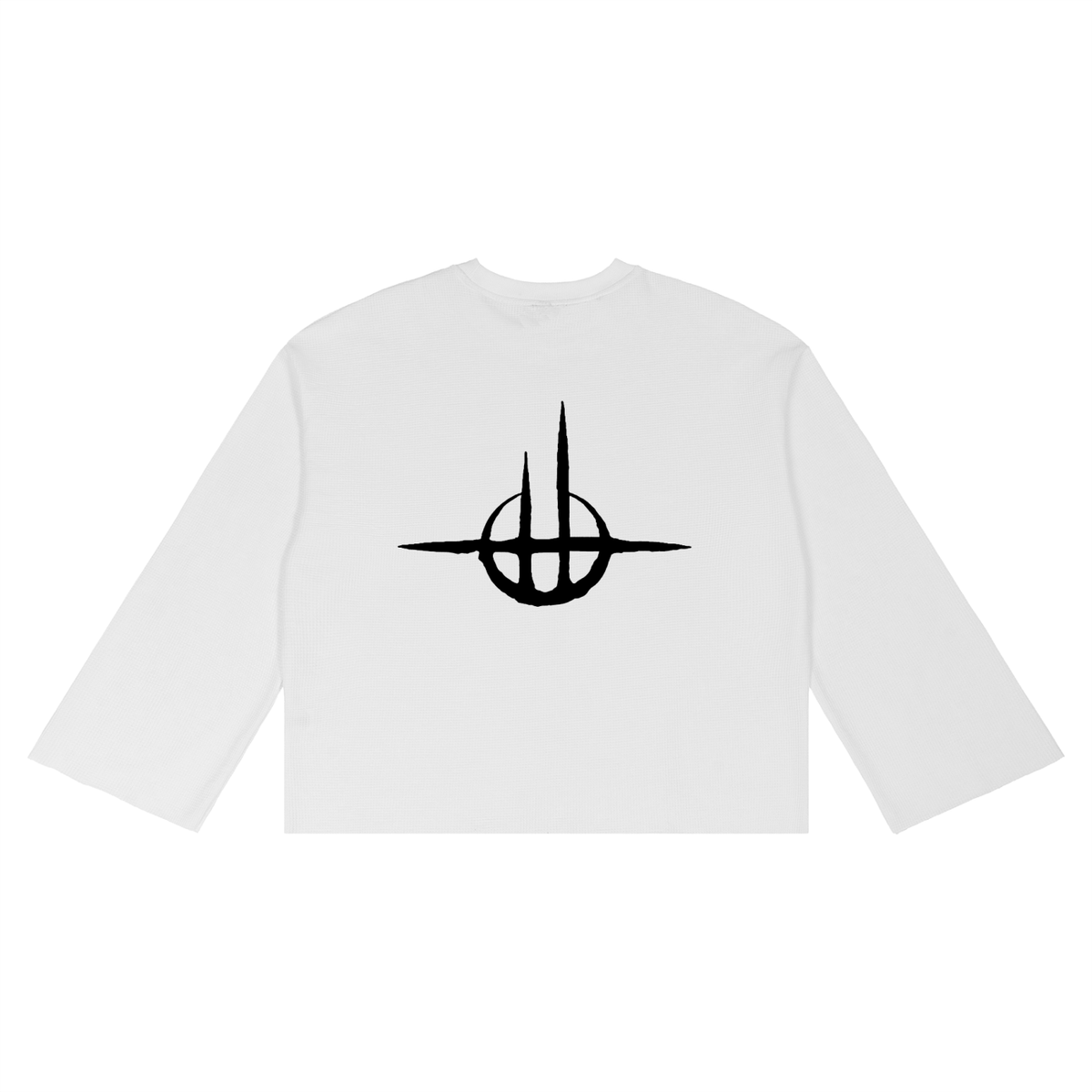 On Jah Ambigram Over Long Sleeve